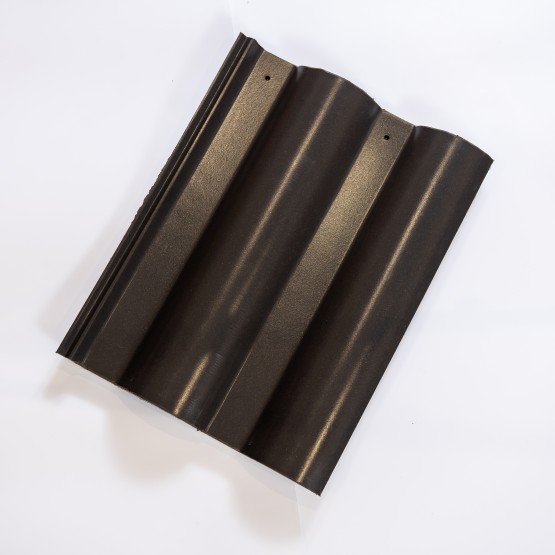 Черепица рядовая "панская" антрацит