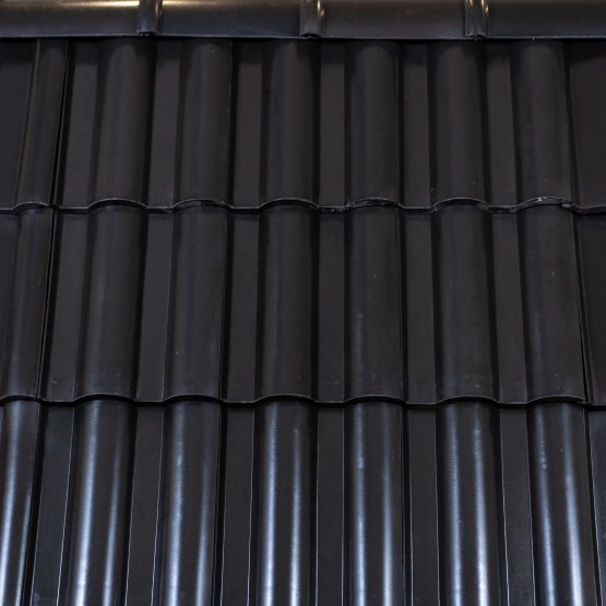 Черепица рядовая "панская" антрацит