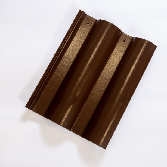 Черепиця рядова “панська” коричнева